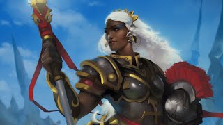 Crowfall - Female Centaur: Time-lapsed painting