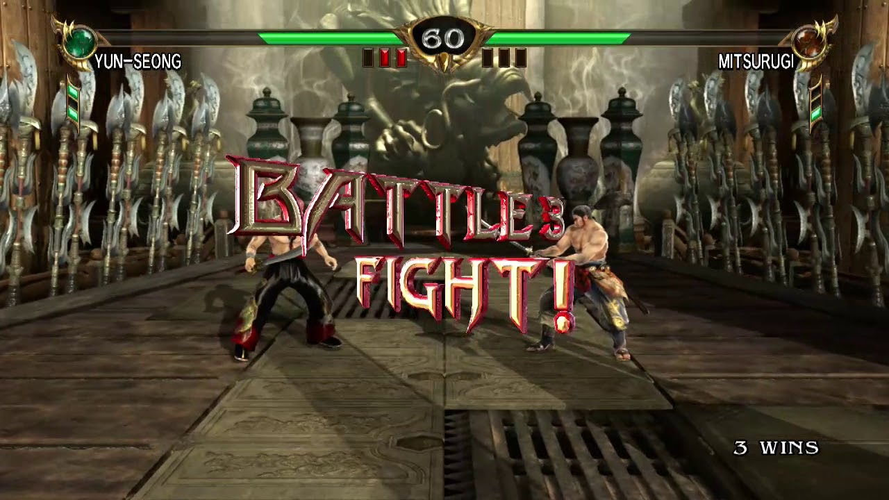 Soul Calibur IV - Yun-Seong vs Mitsurugi