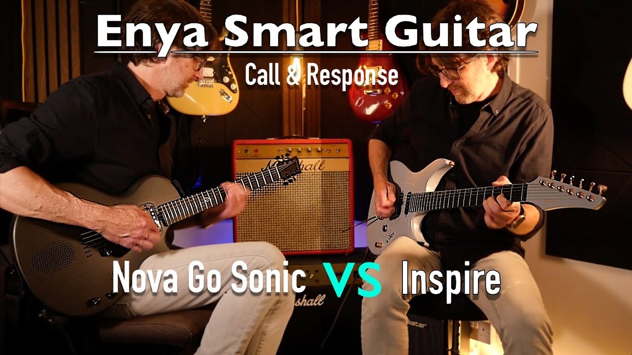 Inspire vs Sonic - Enya Smart Carbon Fibre Guitar Jam - Danny and 