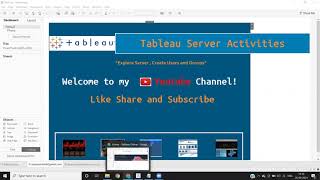Tableau Server Training - Adding Users and Permissions