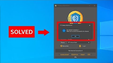 Fixed – TFT Unlock Tool No Internet Connection Problem