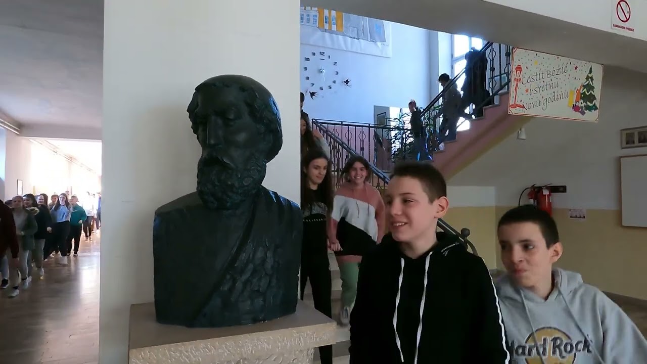 Vježba evakuacije u Osnovnoj školi Marka Marulića u Ljubuškom