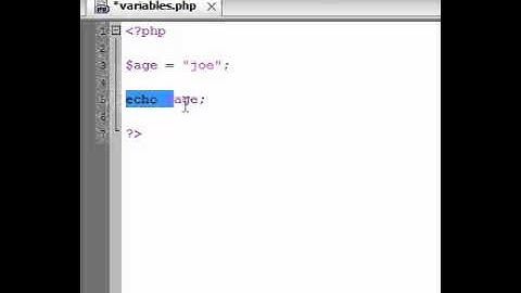 PHP Tutorial #2 Variables And Numbers