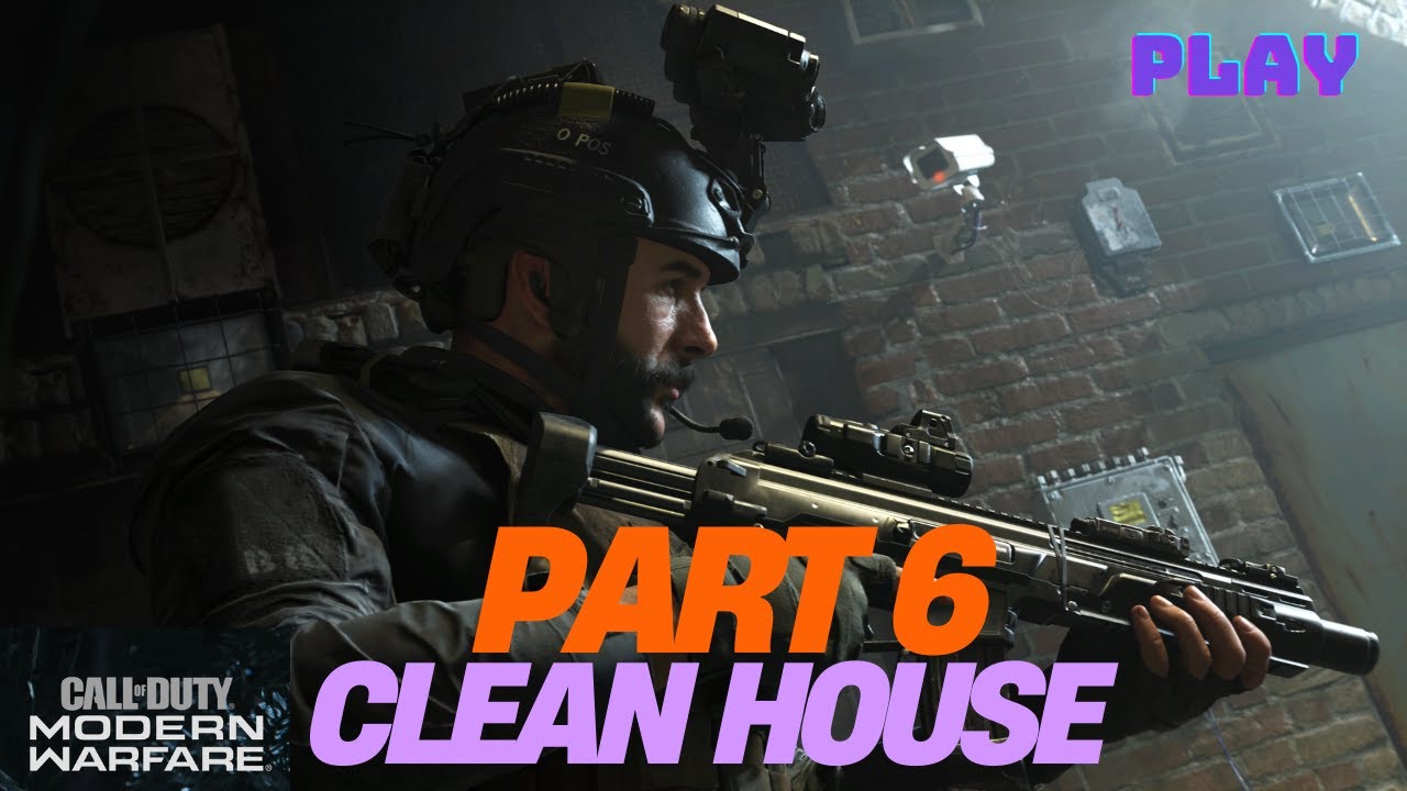 Most Realistic Mission in Call Of Duty EVER Played! | CLEAN HOUSE ...