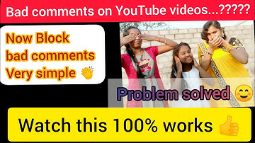 Block .fyi |How to Block bad comments on YouTube videos| .fyi comments |  #merrypetspuppytraining