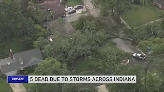 5 killed in severe storms that slammed Northwest Indiana last week thousands still without power