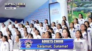 Video thumbnail of "JMCIM | Salamat, Salamat | Adults Choir | March 27, 2022"