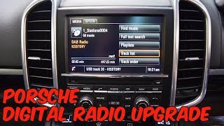 Porsche PCM 3.1 Digital Radio (DAB) Upgrade screenshot 3