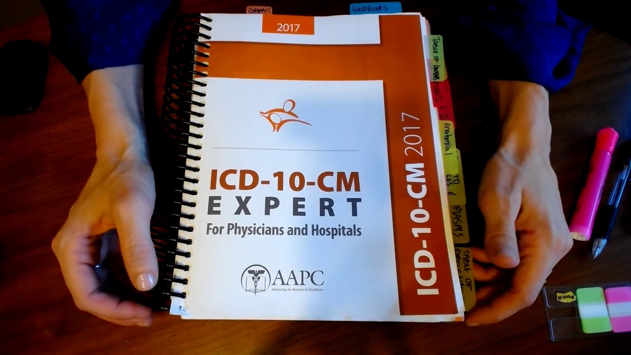 2017 Tabbing the ICD10CM Part 2 YouTube