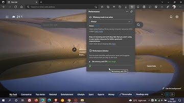 Microsoft Edge gets a new Performance detector