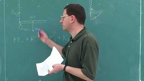 Rotational statics and dynamics problems (5)