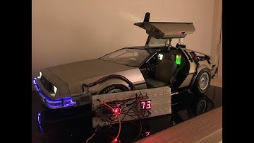 Speedometer & Xmas Tree Test Build The BTTF Delorean