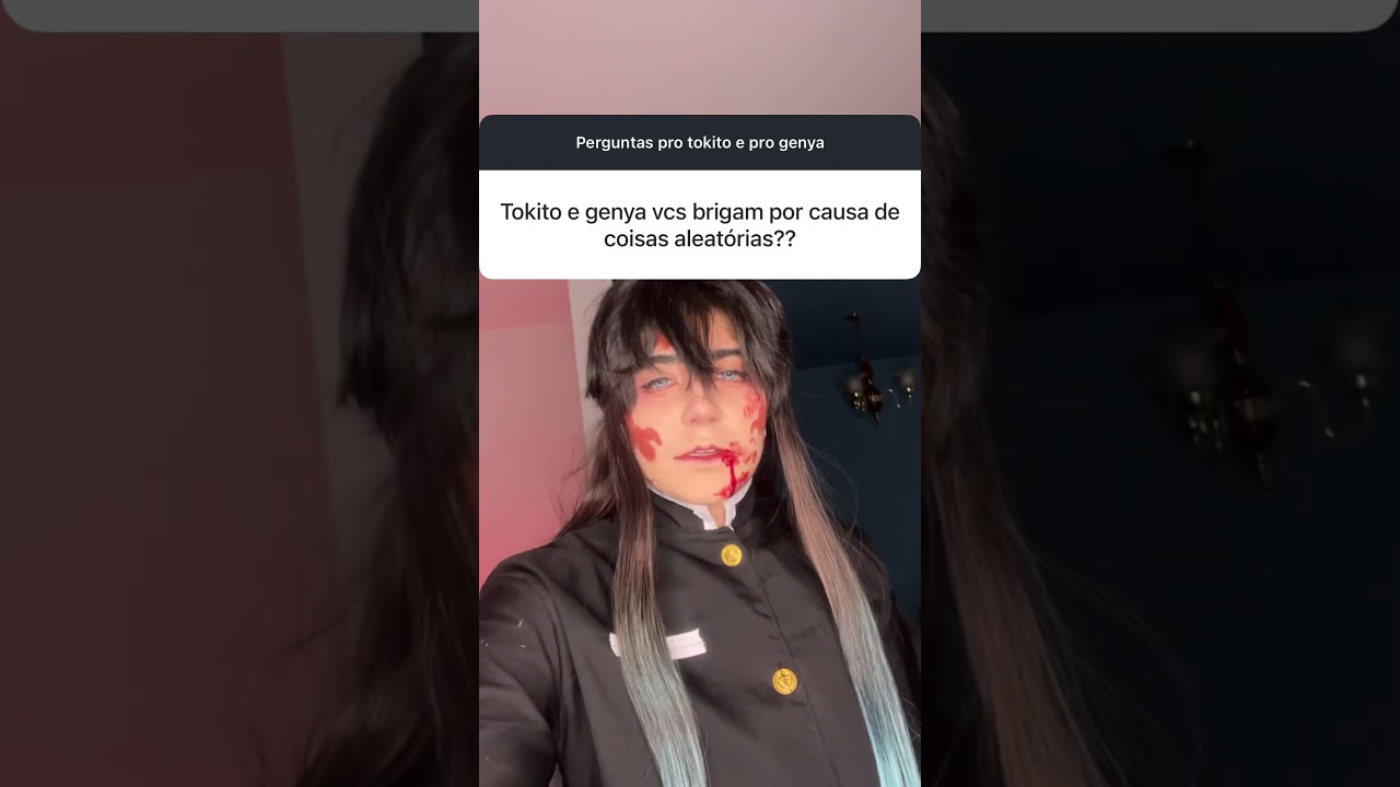 TOKITO E GENYA RESPONDEM!! #cosplay #kimetsunoyaiba @Nandalorenzine