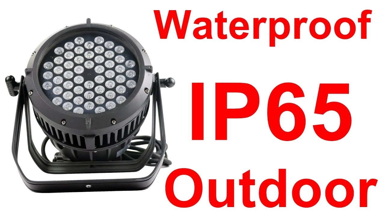 Outdoor IP65 waterproof wash par can 54x3w rgb 3in1 54 3w rgb 3 in 1 led par light