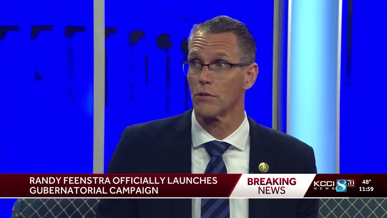 Randy Feenstra officially launches campaign for Iowa governor