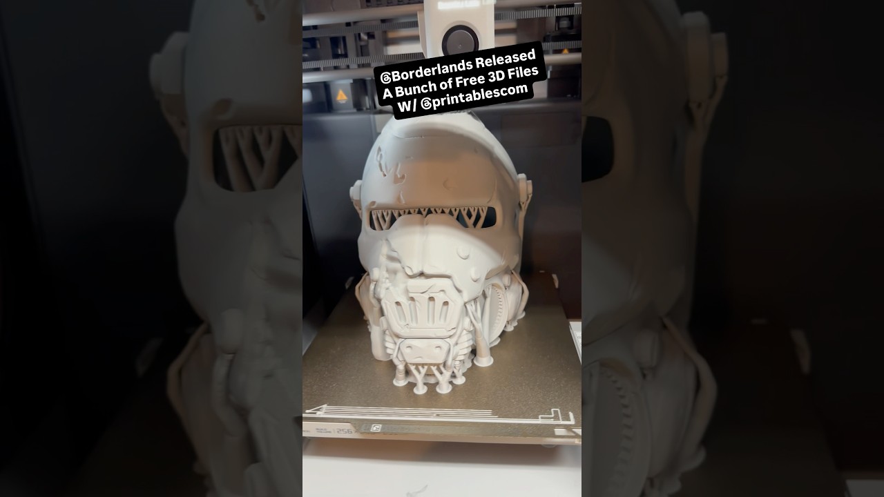 Borderlands Released Free 3D Cosplay Files 