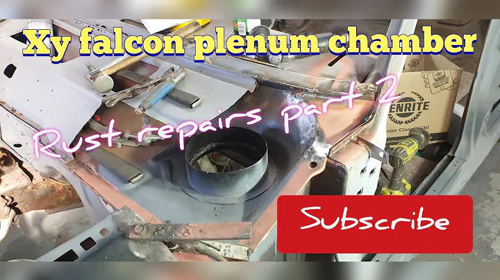 Xy falcon plenum chamber rust repairs part 2