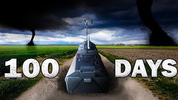I Tried to SURVIVE 100 Days in Tornado Alley!