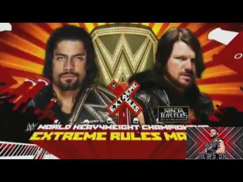 WWE Extreme Rules 2016 Roman Reigns vs Aj Styles Highlights Made By Atif Rock