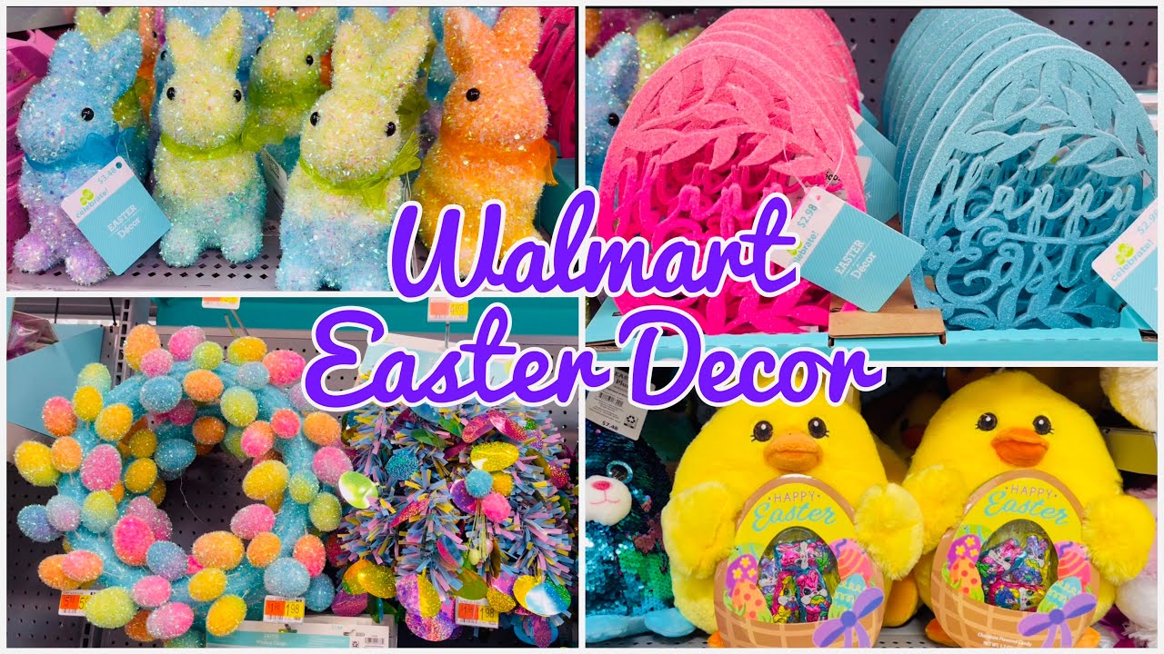 WALMART EASTER DECORATION 🌸🌻 EASTER DECOR 2023 YouTube