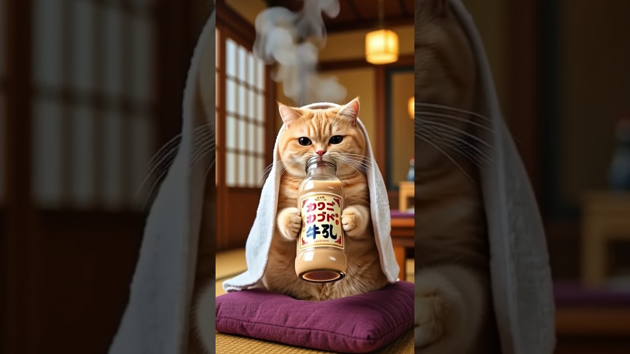 Cat's katsudon night 🐱🍶 