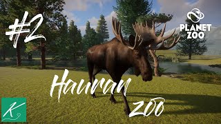 Planet ZOO cz | Prostorný výběh pro losa | #2 | Hauran zoo | Sandbox | Let's play