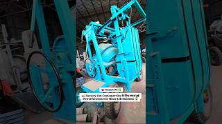 🚛 Factory Out! Customer Site के लिए रवाना हुई Powerful Concrete Mixer Lift Machine 😱 #ytshorts