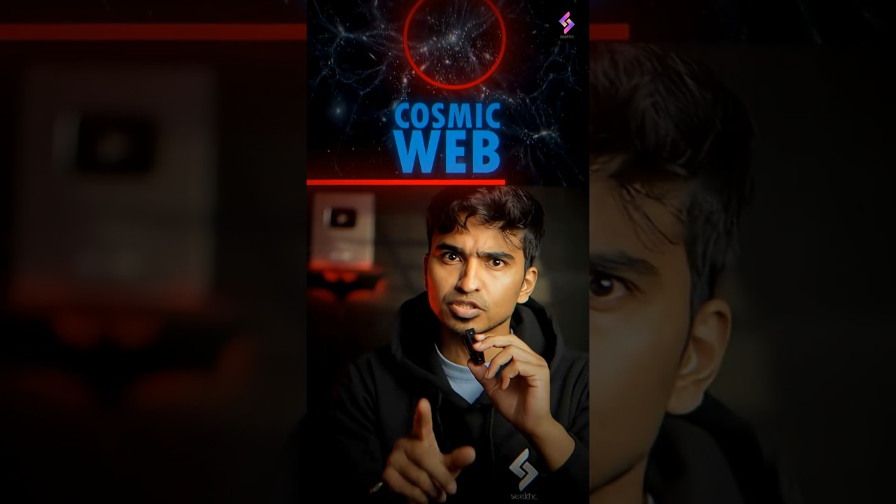 Cosmic Web 🌌 | Universe Ka Hidden Structure | ft. Avinash Kumar #seekho #shorts
