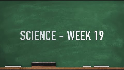 CC Cycle 2 Week 19 Science
