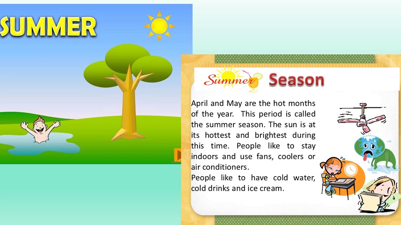 Seasons in India VI std YouTube