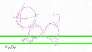 Walking test(flipaClip+Ibis paint)