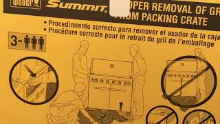 Weber Summit LP grill