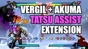 Vergil + Akuma Tatsu Assist Extension [UMVC3]