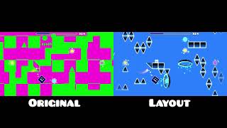 "Super Probably Level" Original vs Layout | Geometry Dash Comparison