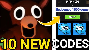 ALL 10 NEW *SECRET CODES* & *FREE DIAMONDS* IN 99 NIGHTS IN THE FOREST | (Roblox 99 Codes 🎃)