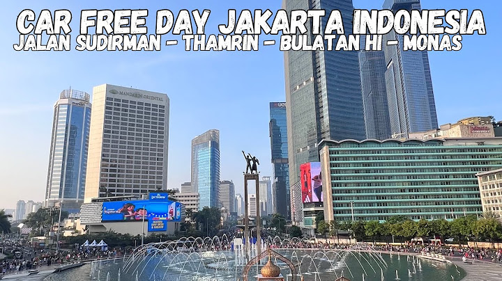 🏃🏼🇮🇩 Mantap Runners Indonesia di Car free Day Jakarta 2025, Walk dari Jalan Sudirman ke Monas