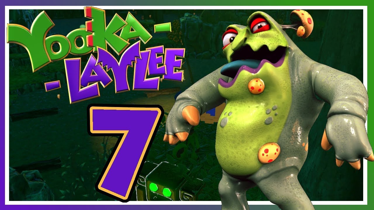 Yooka Laylee 07 German Ankunft Im Trauerlabyrinth Sumpf YouTube