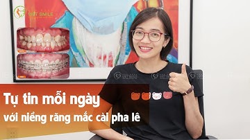 Niềng răng mắc cài pha lê khắc phục răng khấp khểnh - KH. T.T. Thu Nga 4588
