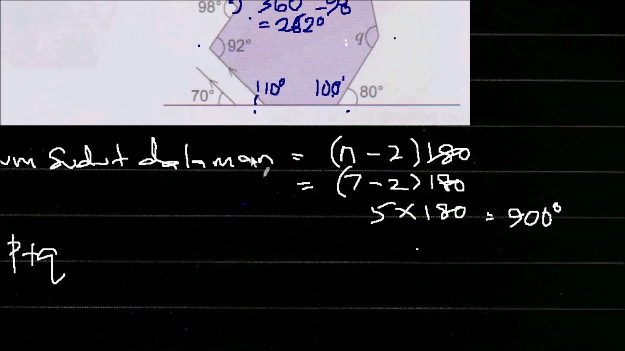 Bab 4 Poligon Matematik Tingkatan 2 Q8 Menjana Kecemerlangan Kelas Live