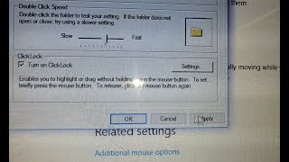 how to turn on clicklock in laptop !! windows 10 laptop me clicklock kaise on kare
