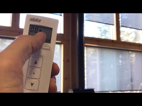 How to Use the Alpha Tubular Motors Remote Control- With Single and Multi Channels