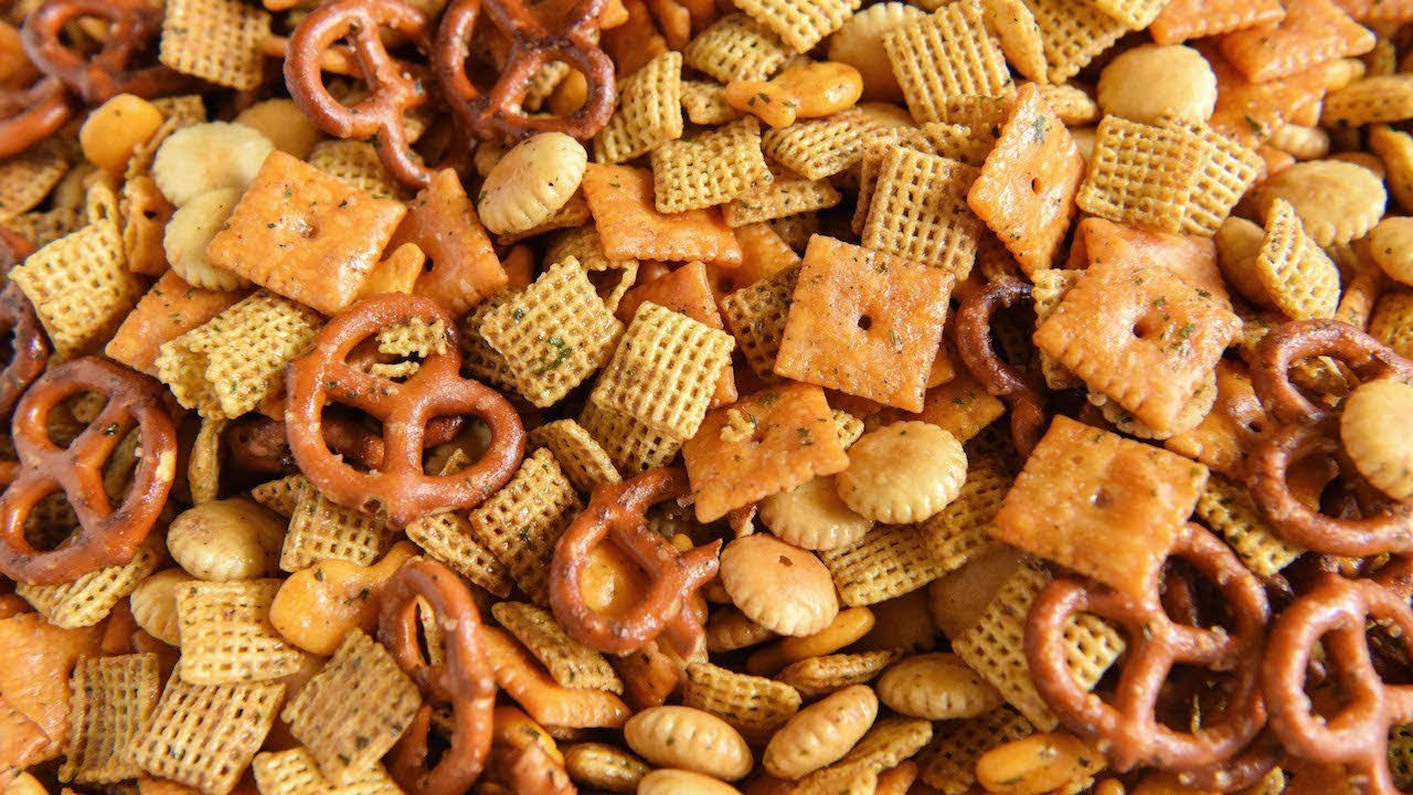 Cheesy Ranch Chex Mix - YouTube