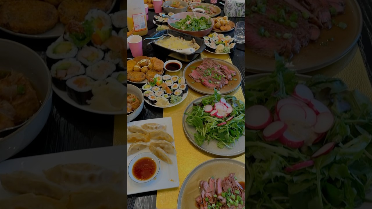 Japanese Themed Home Party Food Ideas. Easy & Aesthetic. 