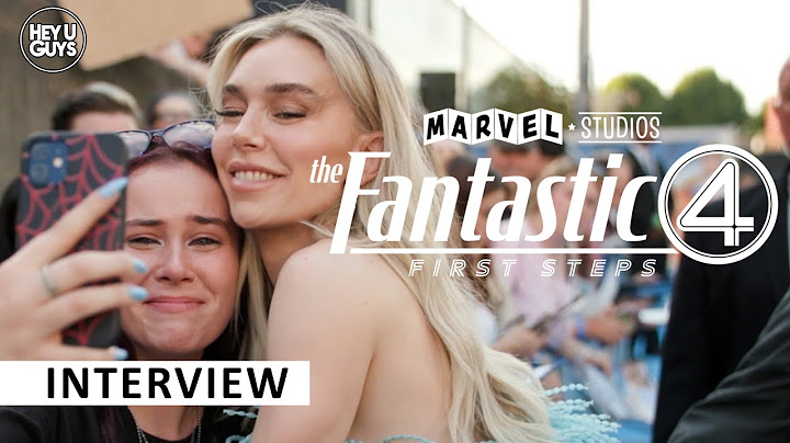 Vanessa Kirby - The Fantastic Four First Steps Interview