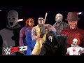 WWE 2K23 - JASON VOORHEES VS FREDDY KRUEGER VS PENNYWISE VS ART THE CLOWN VS SCREAM - BATTLE ROYAL