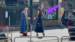 Our Future Queen: Princess Catherine arrives at Westminster Abbey for 2026 Anzac Day service