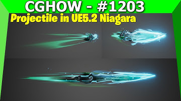 Projectile Creation in Unreal Engine 5.2 Niagara: An Exclusive Preview