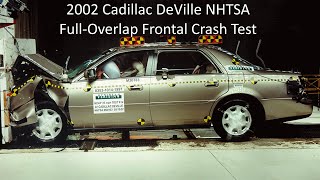 2002-2003 Cadillac DeVille NHTSA Full-Overlap Frontal Crash Test