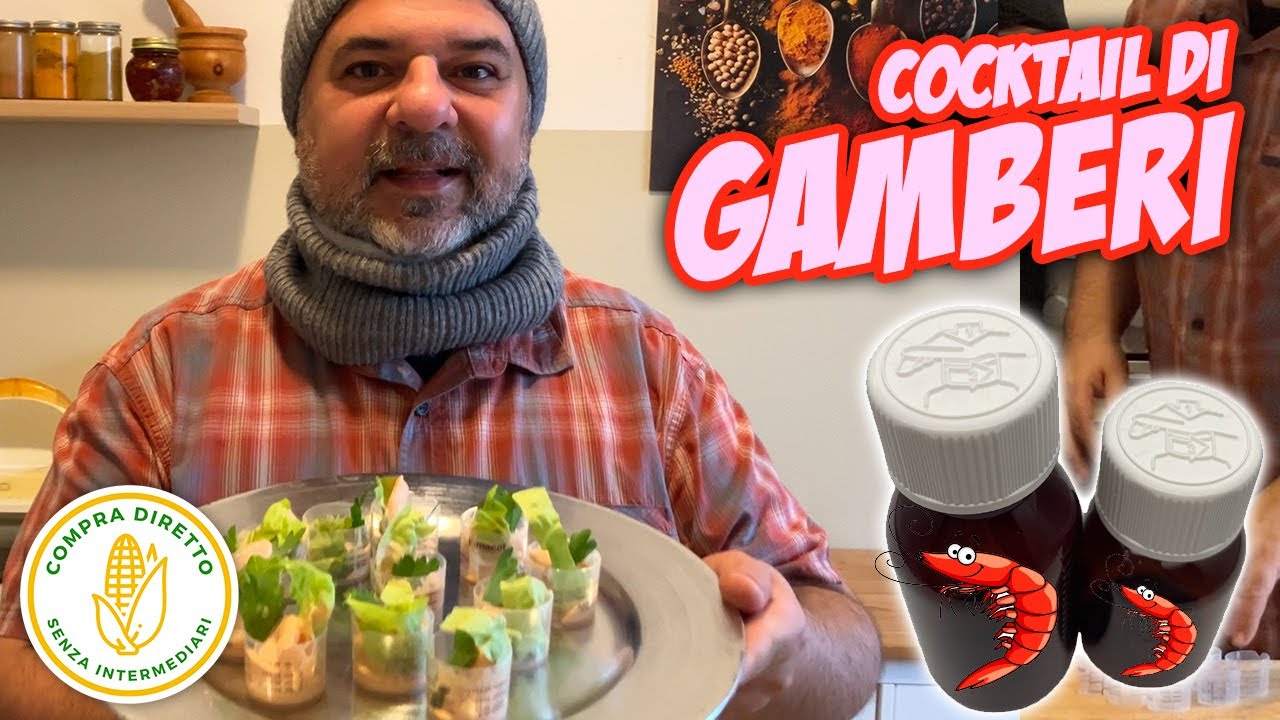 #45 - Коктейль из креветок с розовым соусом