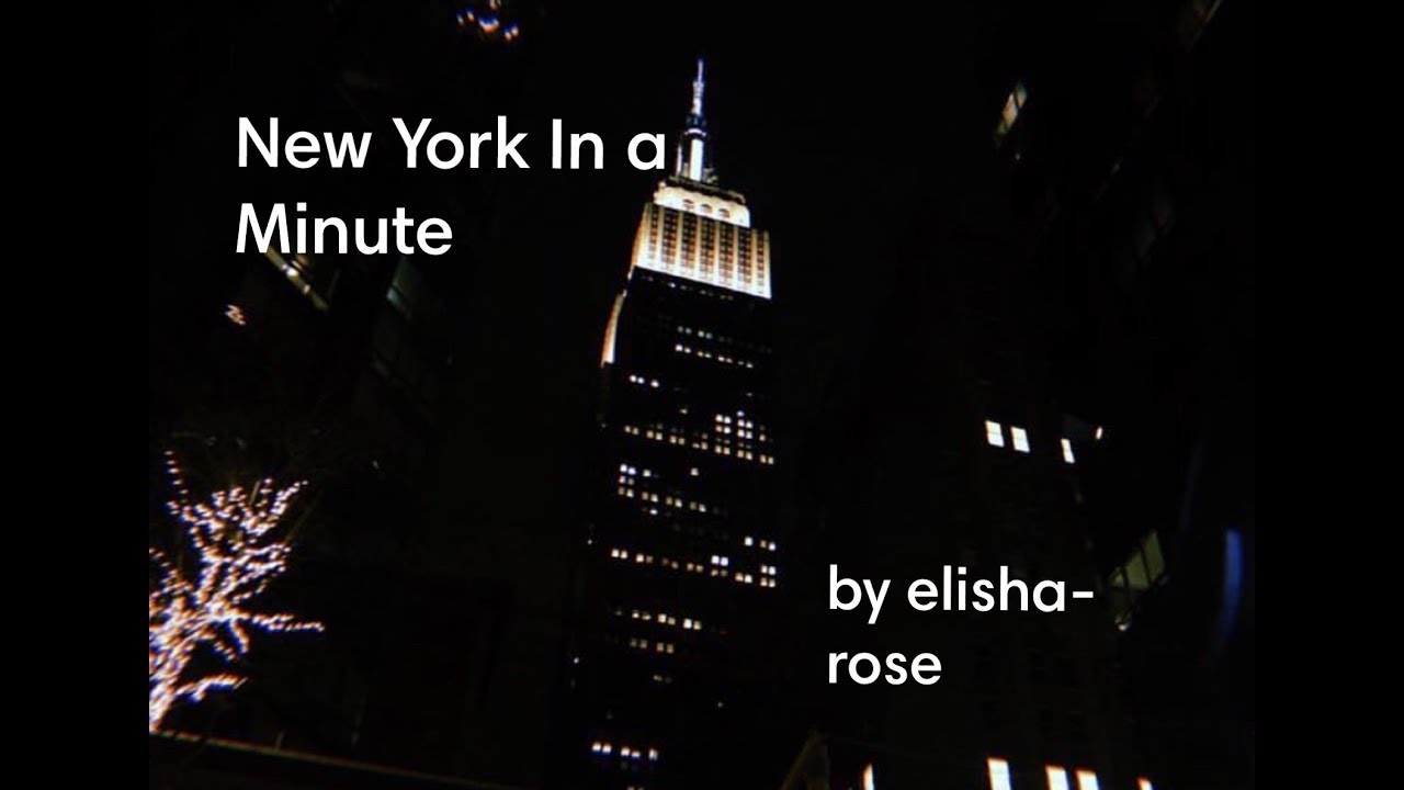 New York In a Minute - YouTube